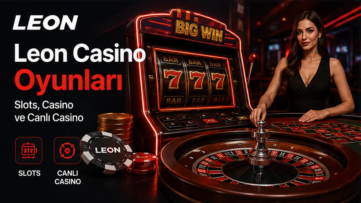 Leon Casino oyunları - slots, casino ve canlı casino